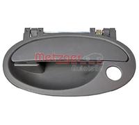 Maniglia anteriore Sx nero 2310605 METZGER