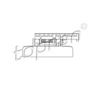 Maniglia anteriore Sx nero 721 724 TOPRAN per PEUGEOT 306 Hatchback 306