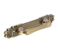 Maniglia Antica per Porta in Lega di Alluminio, Oro | Montaggio a Superficie, Stile Europeo Rustico e Vintage, per Porte Nascoste e Laterali del Garage