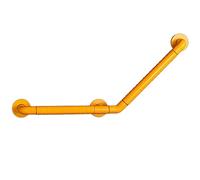 Maniglia antiscivolo per bagno, maniglia per doccia in acciaio inox antiscivolo, corrimano, bracciolo di supporto per bilanciamento, El, gravidanza, handicap senior assist, bagno (giallo)