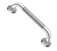 Maniglia antiscivolo per doccia in acciaio inox, per anziani e disabili, 50 cm, maniglia di supporto di sicurezza per vasca da bagno e doccia, per prevenire le cadute