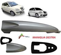 MANIGLIA APRIP ESTERNA ANT DESTRA SENZA FORO GRIGIO SATINATA PER Y 2003>2011