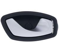 Maniglia interna nera con leva argento dx per Renault Koleos I 2008-7/2016