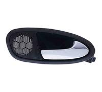 Maniglia interna nera con leva cromata guida sx per Seat Leon 9/2005-2012