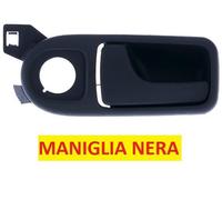 MANIGLIA APRIPORTA INTERNA SX PER VOLKSWAGEN LUPO - SEAT AROSA LEVA NERA