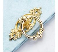Maniglia armadio con anello da appendere retrò antico perfetto per pezzi tradiz