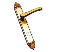 MANIGLIA ATHENA CON PLACCA QUADRO 8 foro Patent - dist. 90