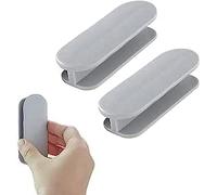 Maniglia Autoadesiva, 2 Pezzi Maniglia Adesiva, Maniglia Della Porta Del Balcone, Pomello Porta Esterna, Maniglia della Porta in Plastica Adesiva, Maniglie per Mobili, Maniglia Finestra, Grigio