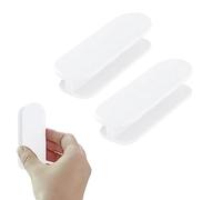Maniglia Autoadesiva, Maniglia Adesiva, 2 Pezzi Pomello Porta Esterna, Maniglia Della Porta Del Balcone, Maniglia della Porta in Plastica Adesiva, Maniglie per Mobili, Maniglia Finestra, Bianco