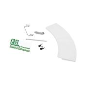 MANIGLIA BIANCA COMPLETA SPORTELLO LAVATRICE REX AEG ELECTROLUX 4055128930