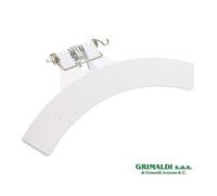 MANIGLIA BIANCA OBLÒ LAVATRICE REX AEG ZANUSSI ELECTROLUX 1552492108 ORIGINALE