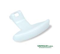 MANIGLIA BIANCA PER OBLÒ LAVATRICE IGNIS WHIRLPOOL 480111100265 481249818361