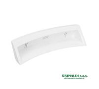 MANIGLIA BIANCA PER SPORTELLO OBLÒ LAVATRICE CANDY HOOVER 43012443 ORIGINALE