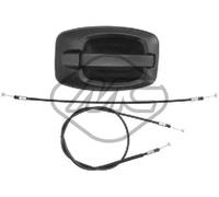 Maniglia bilaterale nero 43564 Metalcaucho per FIAT PEUGEOT CITROËN RENAULT VW