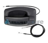 Maniglia bilaterale nero ZR80597 ELECTRIC LIFE per FIAT PEUGEOT CITROËN