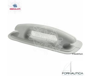 MANIGLIA BITTA GRIGIA 284X116MM PER GOMMONE IN NEOPRENE/HYPALON 66.070.28