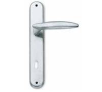 MANIGLIA C/PLACCA PORTE INTERNE MOD SIRIUS SICMA CROMO LUCIDO,BUSSOLA,85CL02