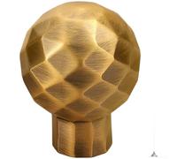Maniglia Cassetto Antica 2pz Design Classico Elegante(B) | Finitura bronzo per antico, lega di zinco robusta, montaggio singolo foro, per stile classico, 2 pezzi
