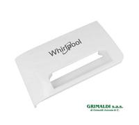 MANIGLIA CASSETTO DETERSIVO PER LAVATRICE WHIRLPOOL 481010487637 ORIGINALE