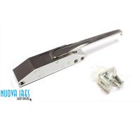 MANIGLIA CELLA FRIGO FRIGORIFERA CROMATA INDUSTRIALE CHIUSURA A SCATTO 260X32MM