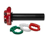 Maniglia Cilindro Acceleratore Corto DOMINO Serie Racing XM2 - Rosso -