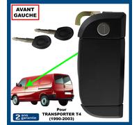 Maniglia Cilindro Serratura Anteriore Sinistro per Transporter T4 IV 701837205A
