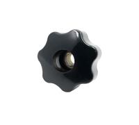 Maniglia con foro passante, dado a stella in plastica, maniglia M4-M16(3pcs M8x30x23)