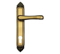 Maniglia con Placca Yale Foro Yale Q8 4 Coppia Giglio