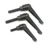 Maniglia con pomello regolabile, Bullone della manopola leva di bloccaggio maniglia a forma L regolabile Filettatura maschio esterna M5-M12(M5x40)