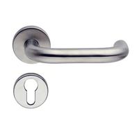 Maniglia con rosetta e bocchetta acciaio inox OLARIX