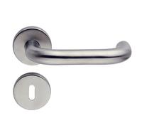 Maniglia con rosetta e bocchetta acciaio inox OLARIX