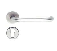 Maniglia con rosetta e bocchetta acciaio inox OLARIX XL da 200 mm