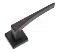 MANIGLIA CON ROSETTA E BOCCHETTA QUADRATA MODERNA PER PORTE INTERNE - SICMA H5