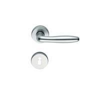 Maniglia con rosette modello venere argento Argento