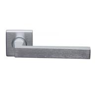 MANIGLIA COPPIA MANIGLIE PER PORTE INTERNE GHIDINI GM07-Z Q8 RBQ45 CROMO SAT.