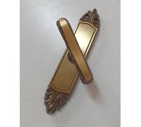 MANIGLIA CREMONESE ATHENA OTTONE BRONZATO MOVIMENTO GRAZ CON FORI