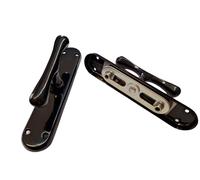 Maniglia Cremonese LINDA per Porte Finestre Balconi Ottone Colore Nero GHIDINI
