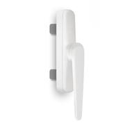 Maniglia Cremonese Modello A Goccia Per Finestre In Alluminio | Mod. 173 C | Apertura Reversibile | Design Moderno E Sicurezza Rinforzata (Bianca)