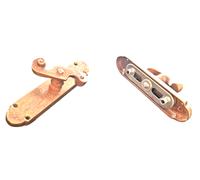 Maniglia Cremonese per Balconi Finestre Infissi Legno in Bronzo Ramato GHIDINI