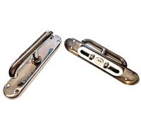 Maniglia Cremonese per Finestre Balconi Infissi Legno in Ottone Antraci. GHIDINI