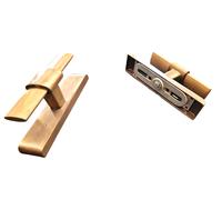 Maniglia Cremonese per Finestre Balconi Infissi Legno in Ottone Bronzat BONOMINI