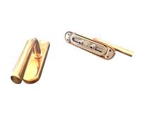 Maniglia Cremonese per Finestre Balconi Infissi Legno in Ottone Lucido ECOSTILE