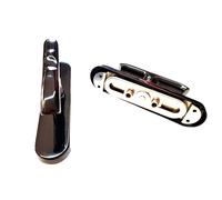 Maniglia Cremonese per Finestre Balconi Infissi Legno in Ottone Nero GHIDINI