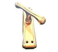 Maniglia Cremonese per Finestre Balconi Infissi Legno in Ottone Satinato GHIDINI