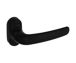 Maniglia cremonese universale reversibile nera Nero