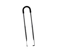 Maniglia da allenamento per bici da bambino, per pratica di guida guidata dei genitori, impugnatura telescopica regolabile posteriore per allenamento bici Junior Bike Training Handle Parent Assist