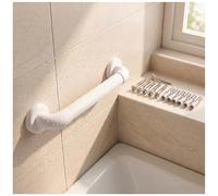 Maniglia da bagno da 30,5 cm con impugnatura antiscivolo testurizzata, maniglia di sicurezza in ABS resistente per doccia e vasca, binario di supporto per bilanciamento a parete per anziani, bambini e