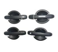 Maniglia decorativa Per Ractis Per Verso-S Per Space 2011-2017, Rivestimento In Fibra Di Carbonio Cromato Per Maniglia Della Portiera Dell'auto, Accessori(Style 5)