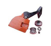 Maniglia del freno della catena, coperchio della frizione, pignone, tamburo adatto for motosega 136, 137, 141 e 142, pezzo di ricambio for utensile.