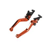 Maniglia della Leva Freno Leva Frizione Freno CNC Universale Per Moto 22 Mm 7/8" Per Maggior Parte Degli Accessori Per La Modifica(Orange B)